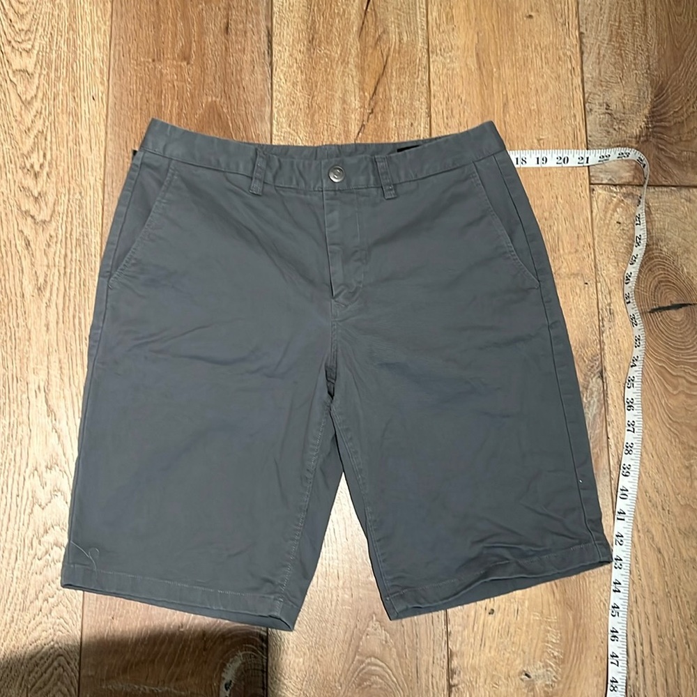 Bonobos 11” inseam shorts grey